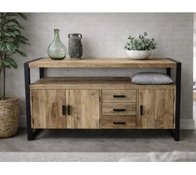 Dressoir New York 170 cm mangohout - leverbaar medio janurai 2026