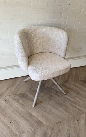 Eetkamerstoel Davos | 360 gr draaibaar 3 kleuren