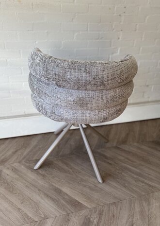 Eetkamerstoel Davos | 360 gr draaibaar 3 kleuren