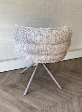 Eetkamerstoel Davos | 360 gr draaibaar 3 kleuren