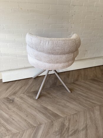 Eetkamerstoel Davos | 360 gr draaibaar 3 kleuren