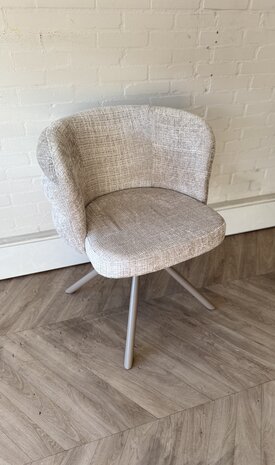 Eetkamerstoel Davos | 360 gr draaibaar 3 kleuren