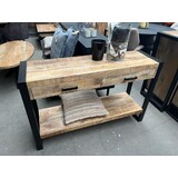 Wandtafel / sidetable Britt 120 cm mangohout