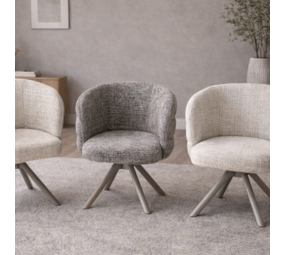 Eetkamerstoel Davos | 360 gr draaibaar 3 kleuren