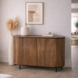 Dressoir Pedrera 115 cm Mangohout ribbel retro - Leverbaar eind juni