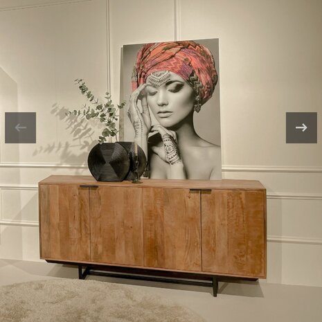 Livingfurn Dressoir Valdez 180 cm mangohout