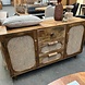 Livingfurn Dressoir June/ Ibiza mangohout rotan Livingfurn Dressoir June/ Ibiza mangohout rotan