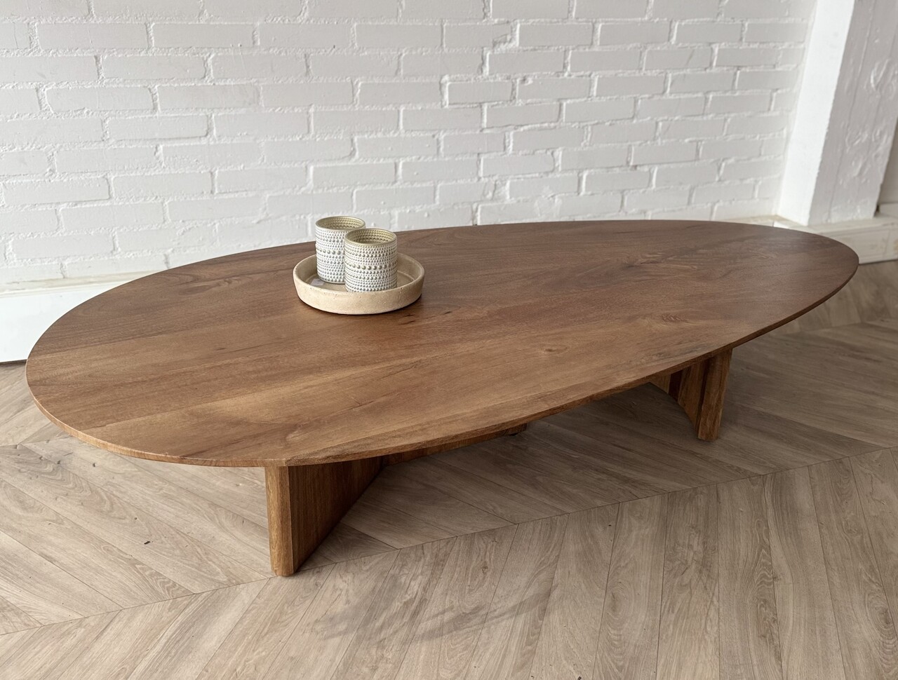 Salontafel Oslo ovaal | druppelvorm