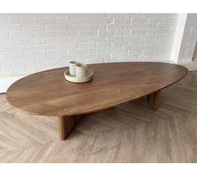 Salontafel Oslo ovaal | druppelvorm