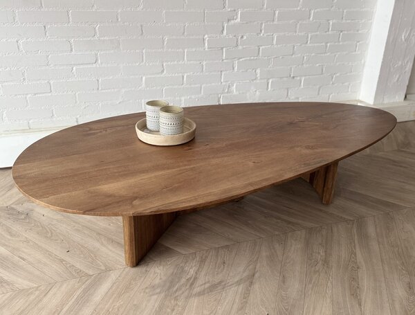Salontafel Oslo ovaal | druppelvorm