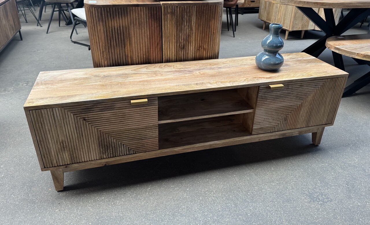 TV meubel Ibiza - 165 cm mangohout