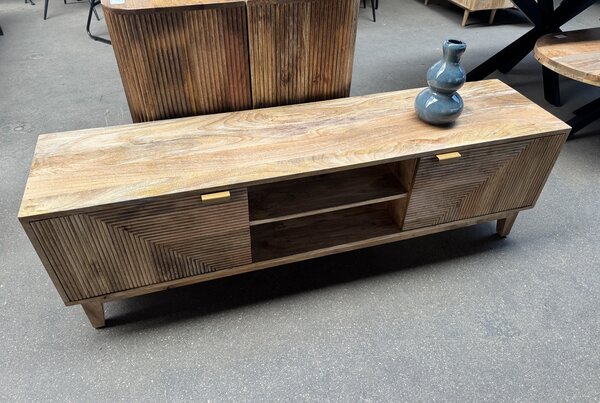 TV meubel Ibiza - 165 cm mangohout