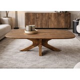 Salontafel Murcia | Deens ovaal | houten poot