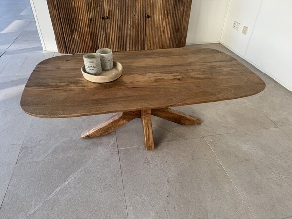 Salontafel Murcia | Deens ovaal | houten poot Salontafel Murcia | Deens ovaal | houten poot