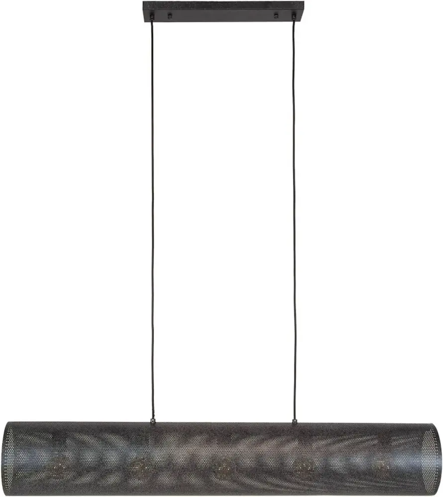 Portland Hanglamp Tubon Mesh 5-lichts / Artic zwart