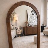 Portland Spiegel XL | massief hout