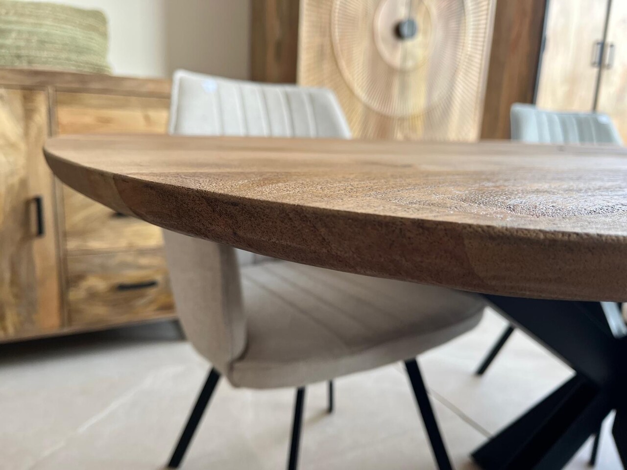 Eettafel Rosas deens ovaal 180 of 200 cm