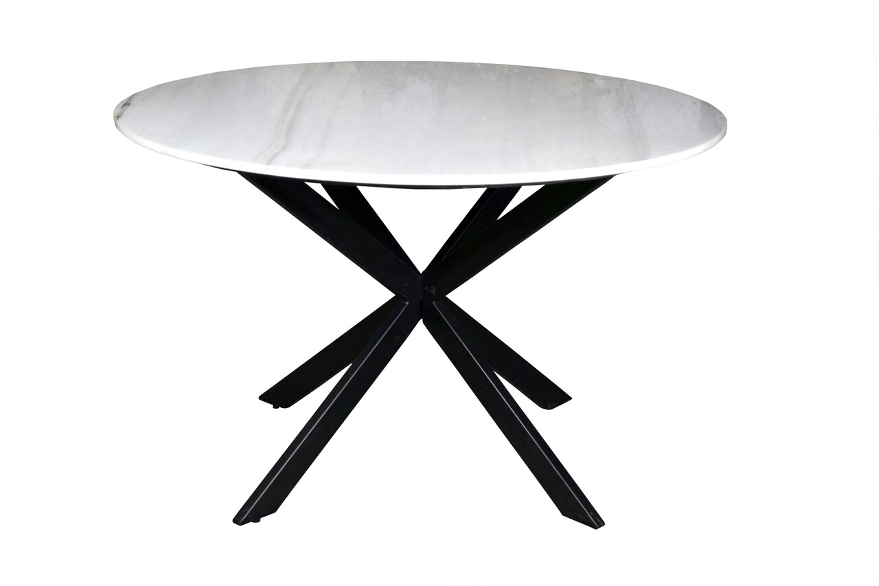 Livingfurn Jacky Marble White 130 cm