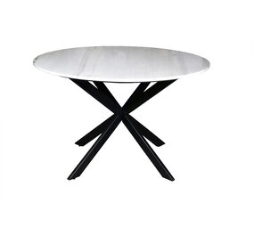 Livingfurn Jacky Marble White 130 cm