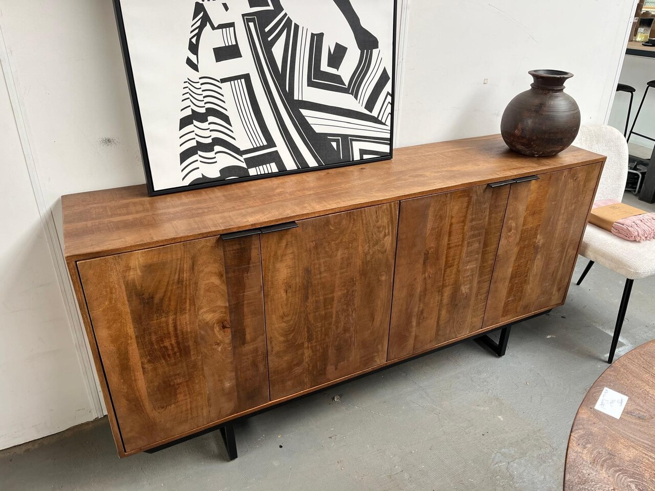 Livingfurn Dressoir Valdez 180 cm mangohout