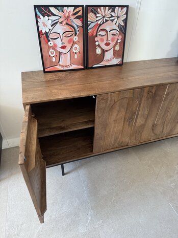 Dressoir massief mangohout | 180 cm