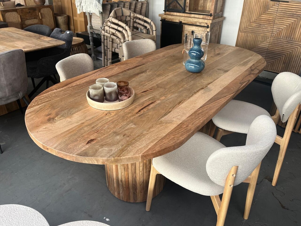 Eettafel Cadiz 220 cm mangohout