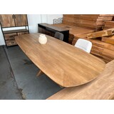 Livingfurn Eettafel deens ovaal montreaux mangohout