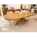 Eettafel Deens ovaal Vigo | Houten Poot | Mangohout | 160 t/m 220 cm Eettafel Deens ovaal Vigo | Houten Poot | Mangohout | 160 t/m 220 cm