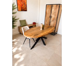 Hemelvaartsweekend SALE | Eettafel ovaal | 160 cm