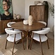 Ronde Eettafel Murcia | houten poot | 2 afmetingen Ronde Eettafel Murcia | houten poot | 2 afmetingen
