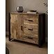 Dressoir New York Britt 100 cm mangohout - Leverbaar medio september Dressoir New York Britt 100 cm mangohout - Leverbaar medio september