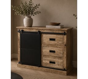 Dressoir Bilbao mangohout - 100 cm mangohout Dressoir Bilbao mangohout - 100 cm mangohout