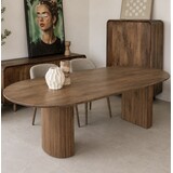 Eettafel Avila | Mangohout | Conische Poot | 220 cm Eettafel Avila | Mangohout | Conische Poot | 220 cm