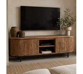 TV Meubel Pedrera 170 - open vak mangohout