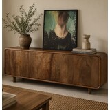 Dressoir Palma | 180 cm retro mangohout Dressoir Palma | 180 cm retro mangohout