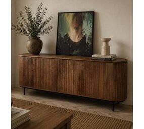 Dressoir Pedrera retro 150 en 180 cm mangohout