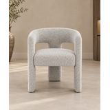 Eetkamerstoel Amelia | Beige | Stof