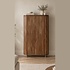 Kast Pedrera | mangohout ribbel | retro | houten poot - Leverbaar januari Kast Pedrera | mangohout ribbel | retro | houten poot - Leverbaar januari