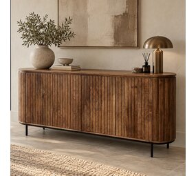 Dressoir Pedrera retro 150 en 180 cm mangohout