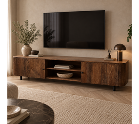 TV Meubel Avila ribbel - 150 en 200 cm TV Meubel Avila ribbel - 150 en 200 cm