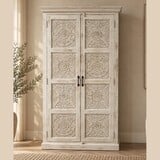 Dichte kast Hout White Ibiza Dichte kast Hout White Ibiza