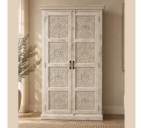 Dichte kast Hout White Ibiza Dichte kast Hout White Ibiza