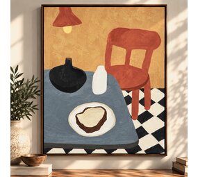 Schilderij | Stoel | 90 x 70 cm