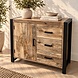 Dressoir New York Britt 100 cm mangohout Dressoir New York Britt 100 cm mangohout