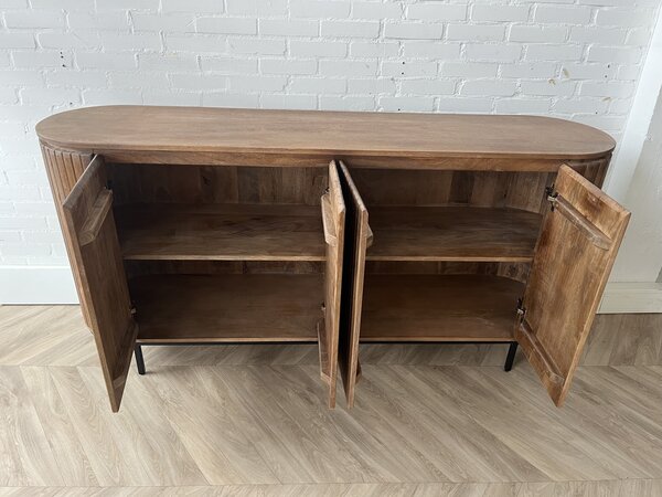 Dressoir Pedrera 150 en 180 cm mangohout Dressoir Pedrera 150 en 180 cm mangohout