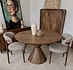 Eettafel rond 130 cm | moreno | conische poot - Leverbaar januari ‘27 Eettafel rond 130 cm | moreno | conische poot - Leverbaar januari ‘27