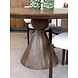 Eettafel Rond 130 cm | Bruin | Houten Poot - Leverbaar januari ‘27 Eettafel Rond 130 cm | Bruin | Houten Poot - Leverbaar januari ‘27