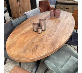 Ovale eettafel moreno 210 x 100 cm Ovale eettafel moreno 210 x 100 cm