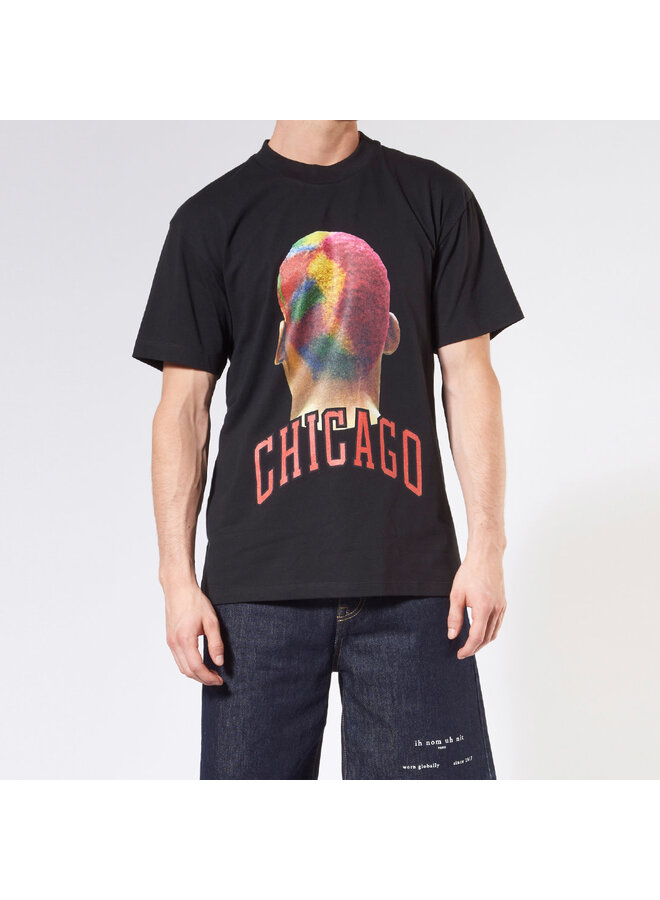 Chicago Player + Logo T-Shirt - Black