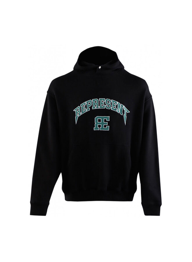 Varsity Logo Hoodie - Black